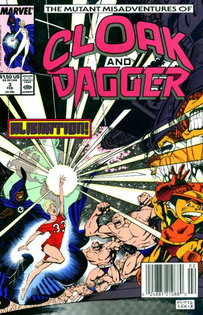 Cloak and Dagger (1988) no. 3 - Used