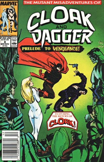 Cloak and Dagger (1988) no. 8 - Used