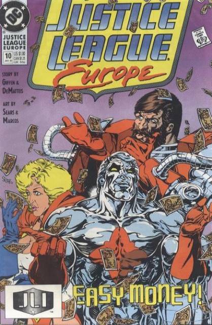 Justice League Europe (1989) no. 10 - Used