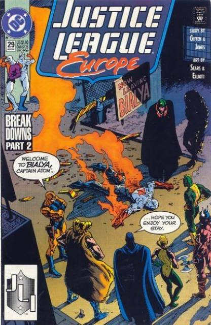 Justice League Europe (1989) no. 29 - Used