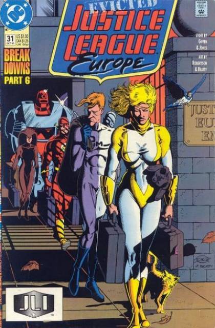 Justice League Europe (1989) no. 31 - Used