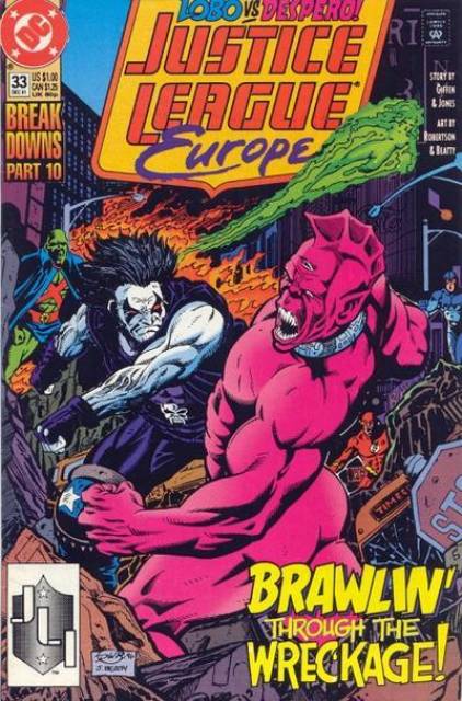 Justice League Europe (1989) no. 33 - Used