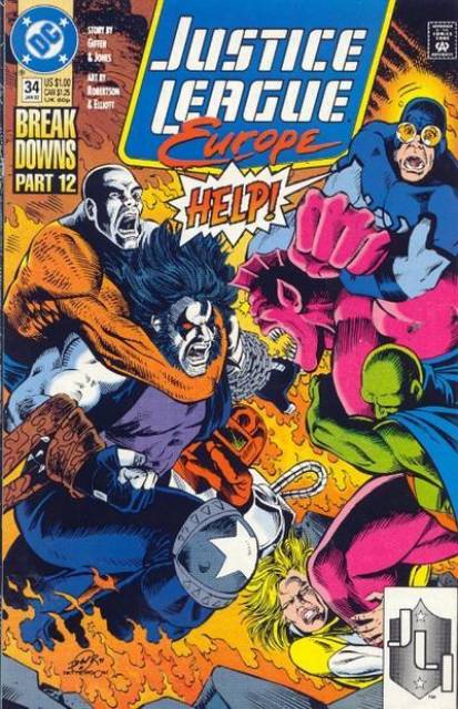 Justice League Europe (1989) no. 34 - Used