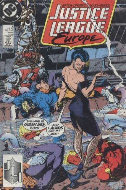 Justice League Europe (1989) no. 4 - Used