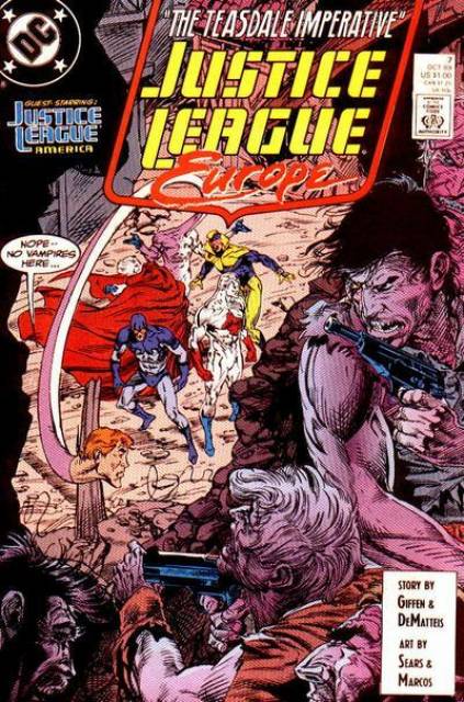 Justice League Europe (1989) no. 7 - Used