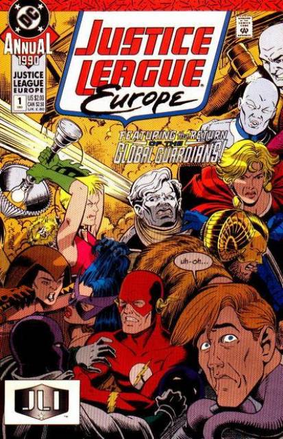 Justice League Europe (1989) Annual no. 1 - Used