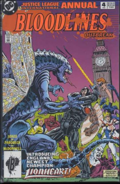 Justice League Europe (1989) Annual no. 4 - Used