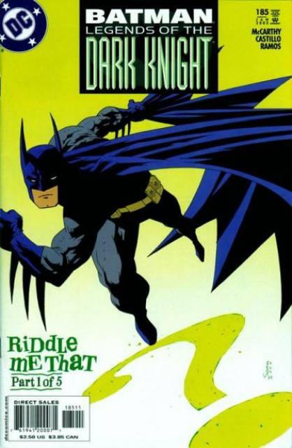 Batman: Legends of the Dark Knight (1989 Series) no. 185 - Used