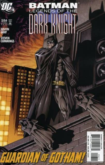 Batman: Legends of the Dark Knight (1989 Series) no. 206 - Used