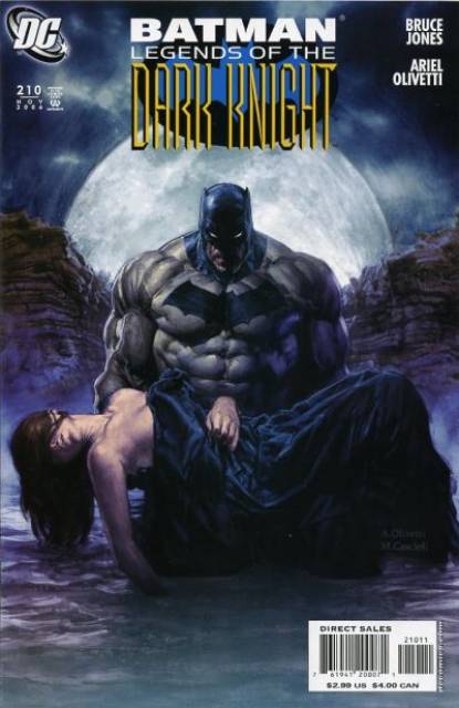 Batman: Legends of the Dark Knight (1989 Series) no. 210 - Used
