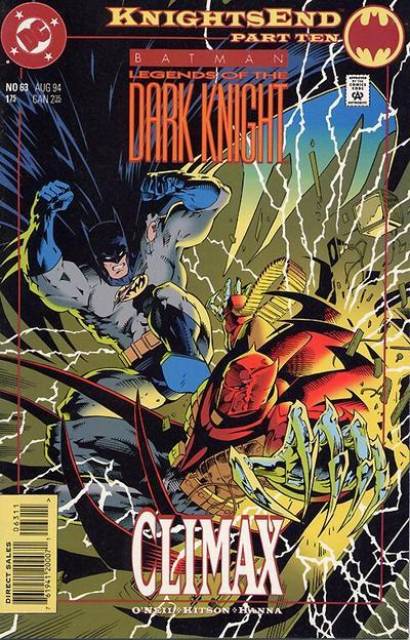 Batman: Legends of the Dark Knight (1989 Series) no. 63 - Used
