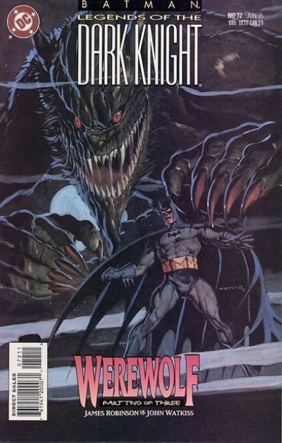 Batman: Legends of the Dark Knight (1989 Series) no. 72 - Used