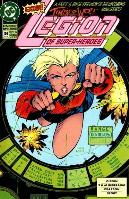 Legion of Super-Heroes (1989) no. 34 - Used