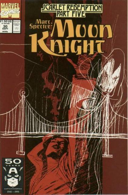 Marc Spector Moon Knight (1989) no. 30 - Used
