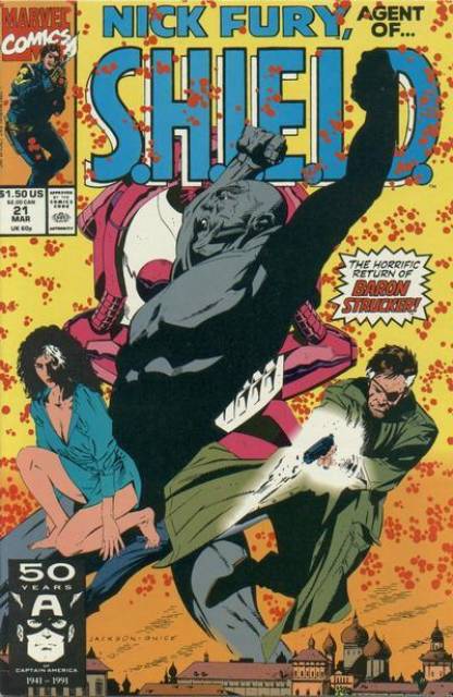 Nick Fury Agent of Shield (1989) no. 21 - Used