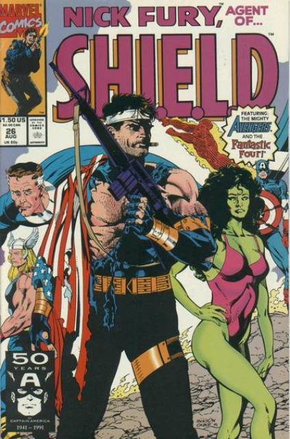 Nick Fury Agent of Shield (1989) no. 26 - Used