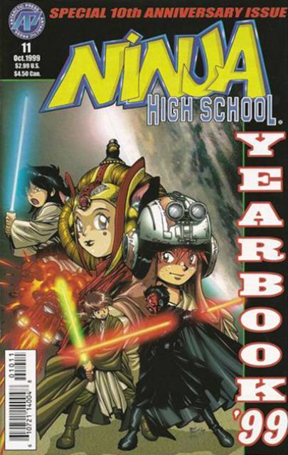 Ninja High School (1989) Year Book no. 11 - Used