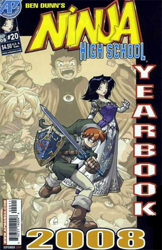 Ninja High School (1989) Year Book no. 20 - Used