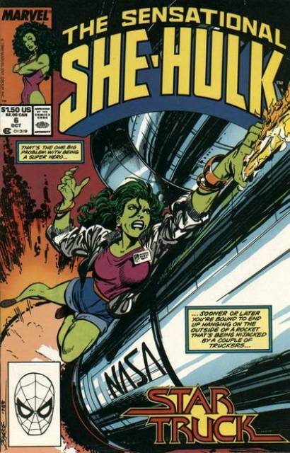 Sensational She-Hulk (1989) no. 6 - Used