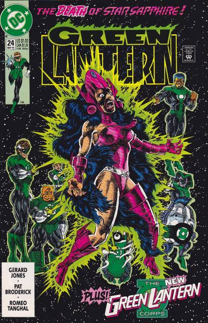 Green Lantern (1990) no. 24 - Used