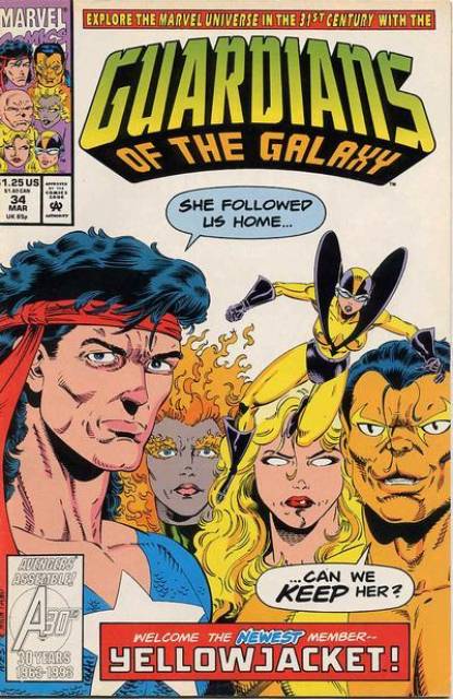 Guardians of the Galaxy (1990) no. 34 - Used