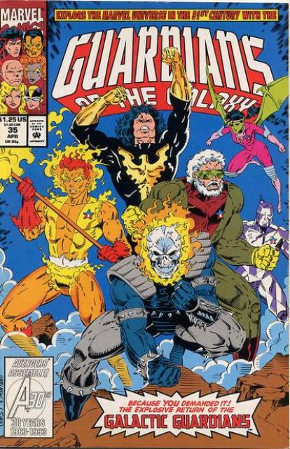 Guardians of the Galaxy (1990) no. 35 - Used