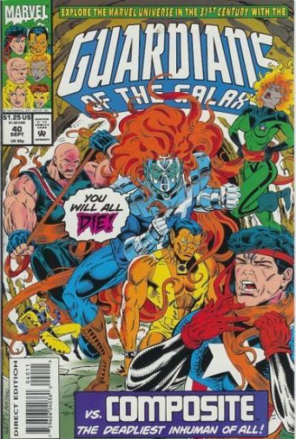 Guardians of the Galaxy (1990) no. 40 - Used