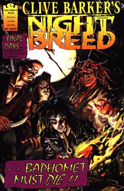 Night Breed (1990) no. 21 - Used