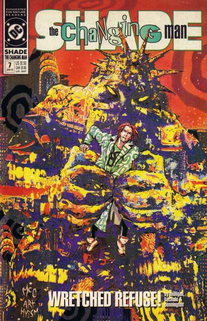 Shade the Changing Man (1990) no. 7 - Used