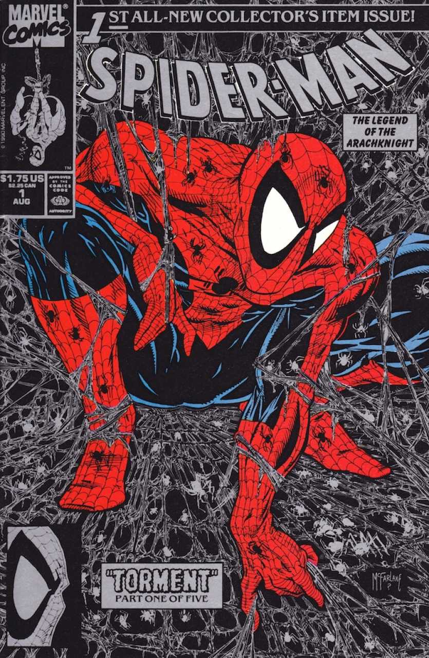 Spider-Man (1990) no. 1 (Silver Variant) - Used