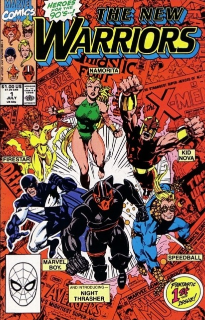 The New Warriors (1990) no. 1 - Used