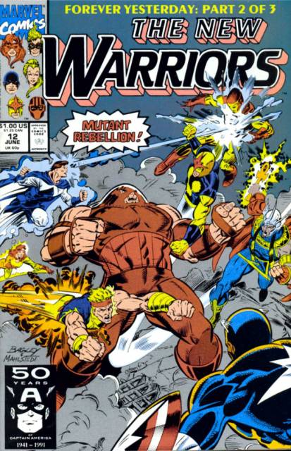 The New Warriors (1990) no. 12 - Used