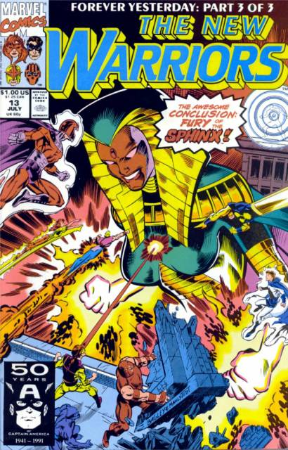 The New Warriors (1990) no. 13 - Used