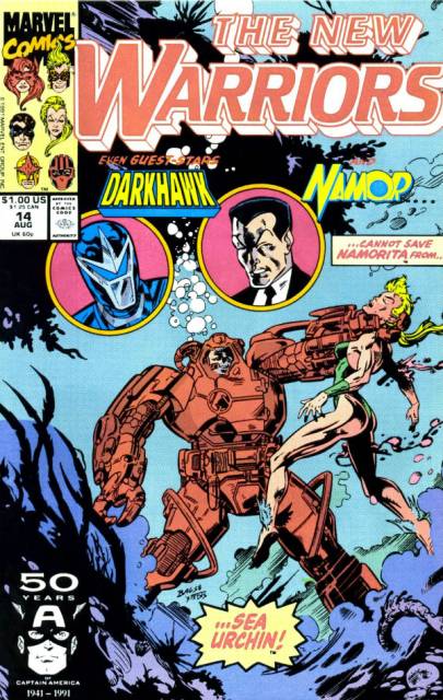 The New Warriors (1990) no. 14 - Used