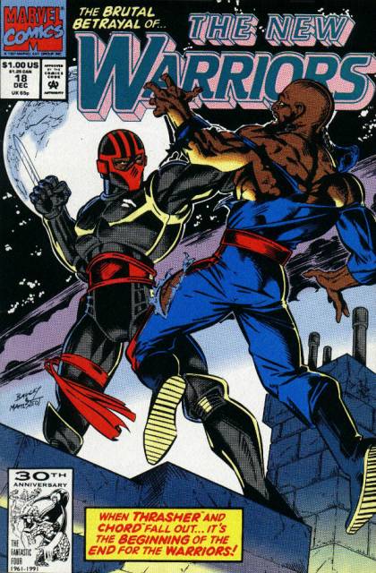 The New Warriors (1990) no. 18 - Used