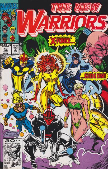 The New Warriors (1990) no. 19 - Used
