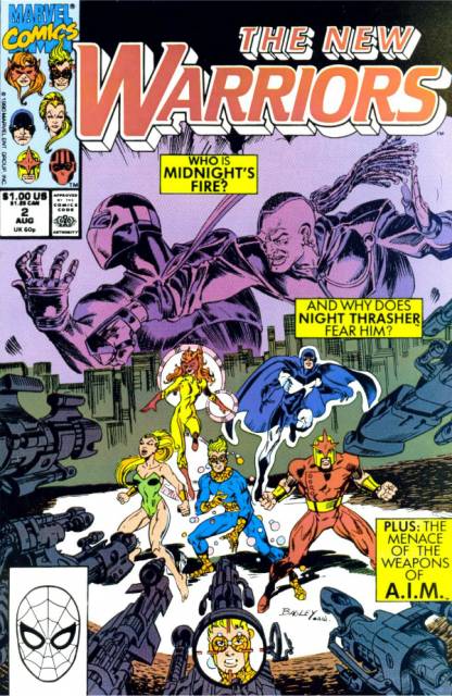 The New Warriors (1990) no. 2 - Used