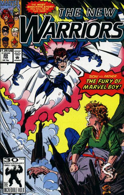 The New Warriors (1990) no. 20 - Used