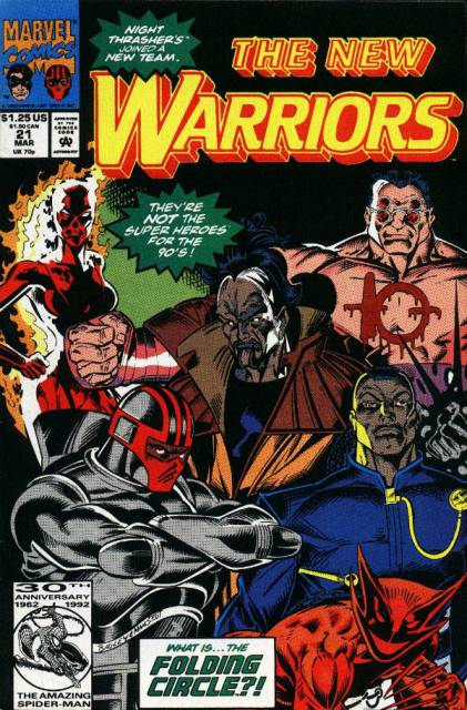 The New Warriors (1990) no. 21 - Used