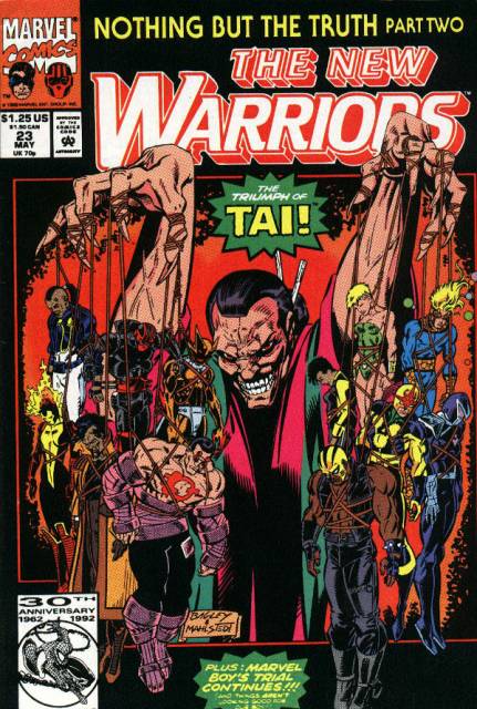 The New Warriors (1990) no. 23 - Used