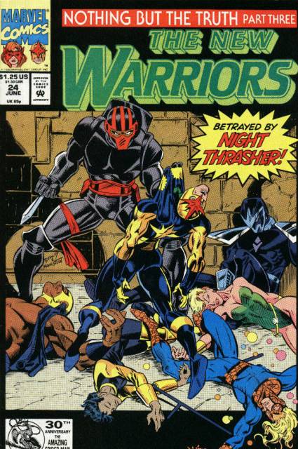 The New Warriors (1990) no. 24 - Used