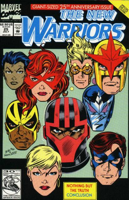 The New Warriors (1990) no. 25 - Used