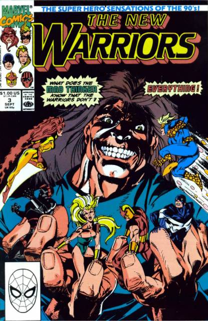 The New Warriors (1990) no. 3 - Used