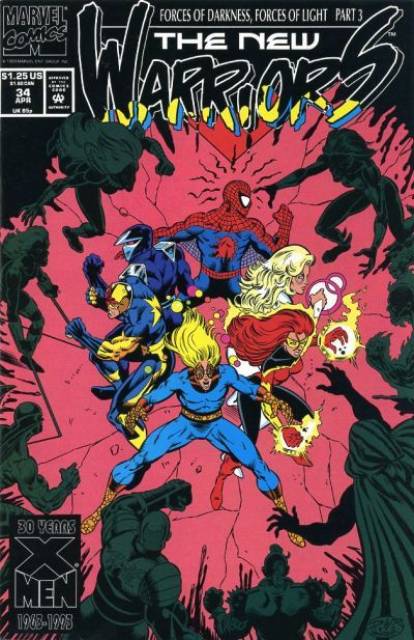 The New Warriors (1990) no. 34 - Used