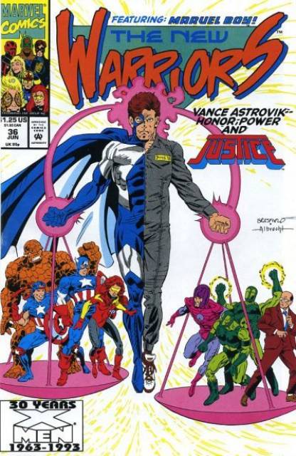 The New Warriors (1990) no. 36 - Used