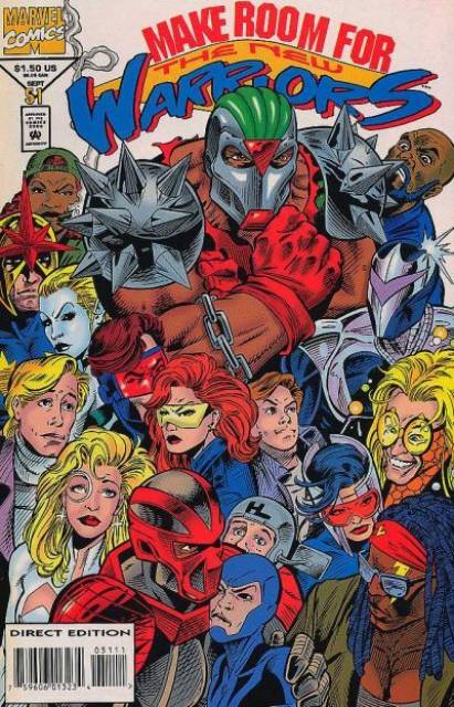 The New Warriors (1990) no. 51 - Used