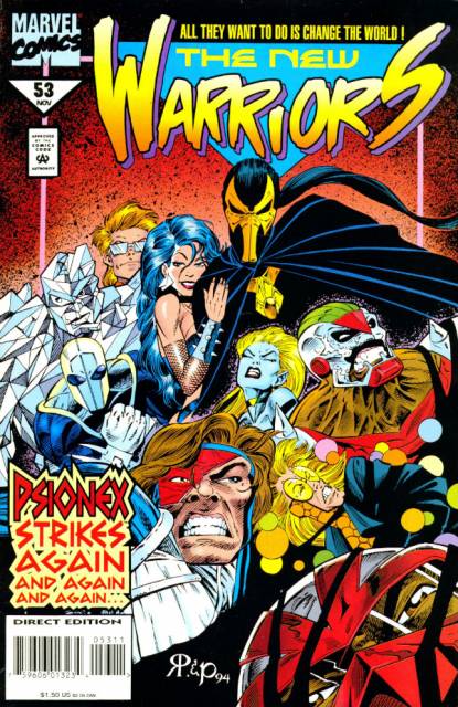 The New Warriors (1990) no. 53 - Used