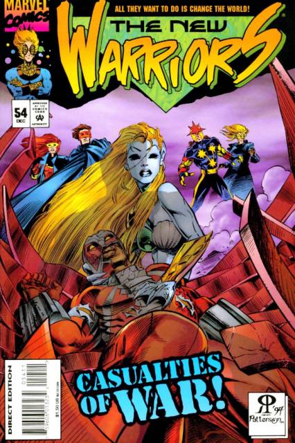The New Warriors (1990) no. 54 - Used