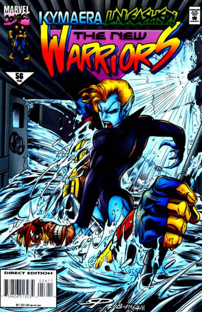 The New Warriors (1990) no. 56 - Used