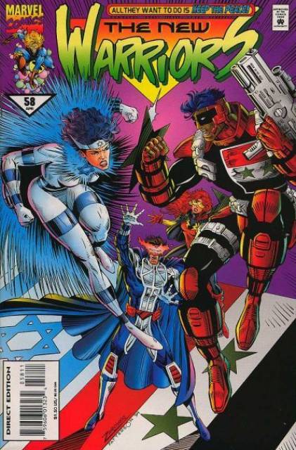 The New Warriors (1990) no. 58 - Used